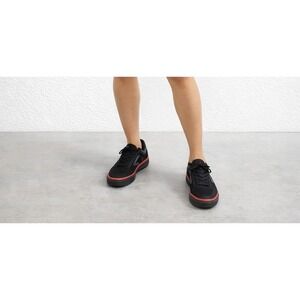 Vans Old Skool Men's 6 Flame Wall Black Suede Sneakers VN0A38G1Q8Q Skater Shoes